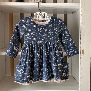 Sweet Honey floral Dress- 18 months